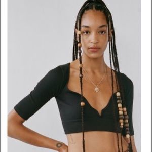 Urban Outfitters - V-cut crop top